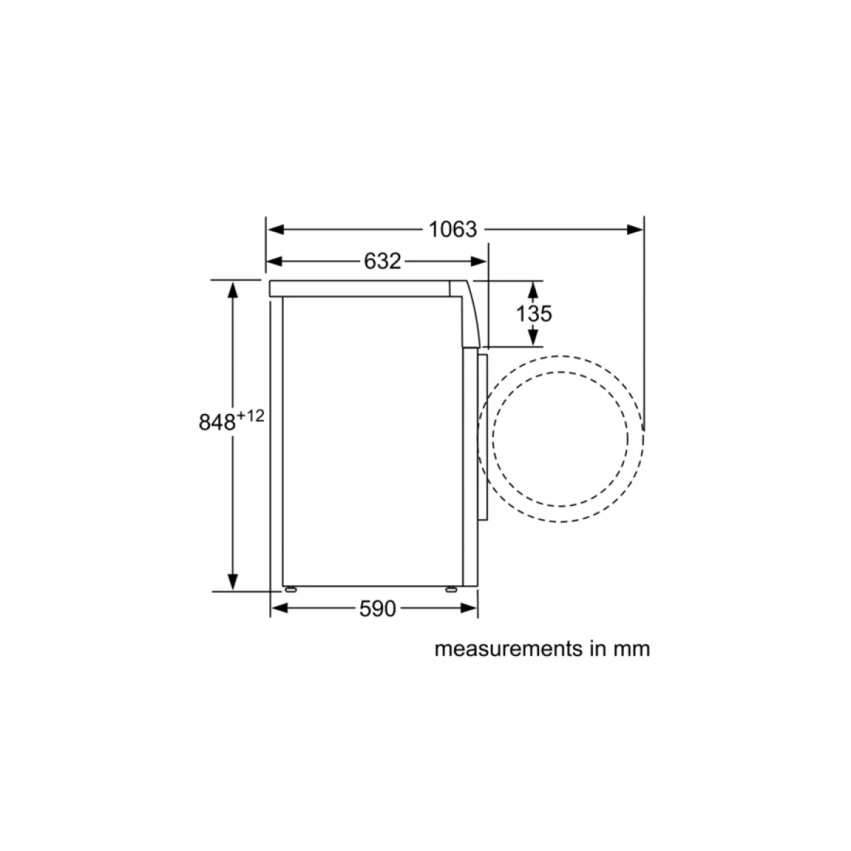 Bosch 博世 WGA246UGHK 9公斤 1600轉/分鐘 Series 8 前置式洗衣機