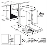 Electrolux 伊萊克斯 EEA22100L 45厘米 9套標準餐具 嵌入式洗碗碟機