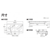 Rasonic 樂信 KR-R227E 74厘米 2800W 嵌入式雙頭電磁爐