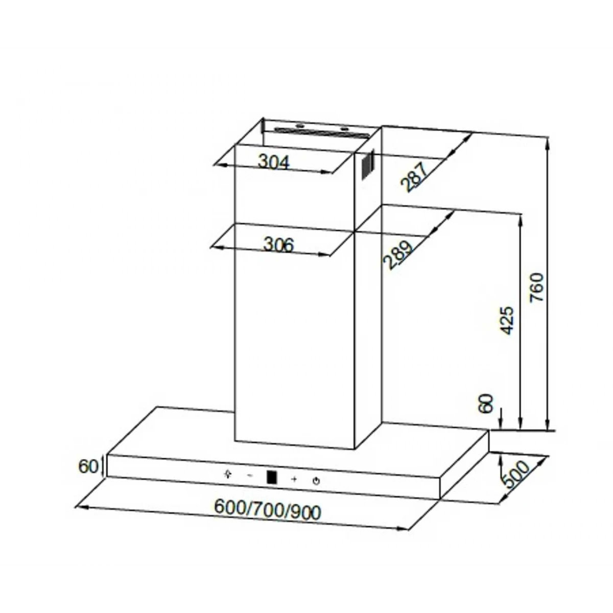 Campus 金牌 ARHT700S 70CM Smart Sense 智能感應煙囪式抽油煙機