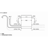 Bosch  博世 SMD6ZCX50E Series 6 60厘米 14套標準餐具  嵌入式洗碗碟機