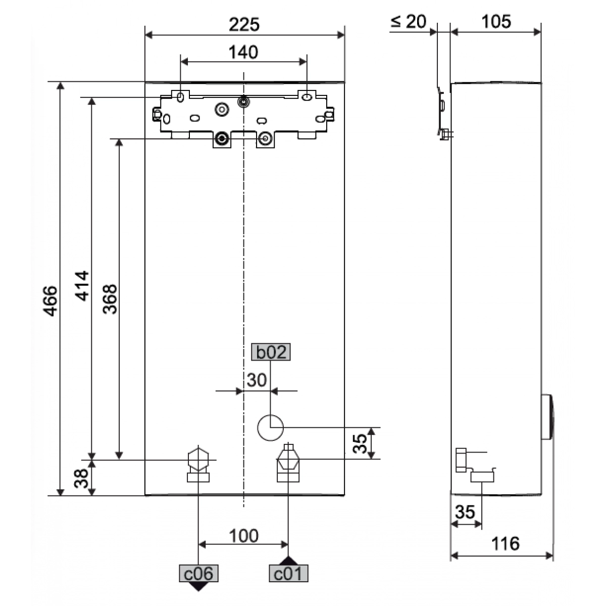 Stiebel Eltron 斯寶亞創 DHB18/21/24ST Trend 電子恆溫即熱式電熱水爐