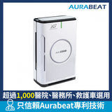 Aurabeat NSP-PCO 538平方呎 HEPA13 AG+ Pro 醫療級銀離子 UVC 殺菌抗病毒空氣淨化機