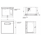 Kohler 科勒 K-77316H-MZ 2150W UNDERSCORE 多功能浴室淨暖機 (30cm)