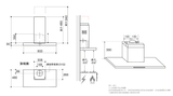 Whirlpool 惠而浦 AKR4985/IX 90CM AirClean Fit 掛牆煙囱式抽油煙機
