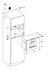 Gaggenau CMP250102 60厘米 19巴 嵌入式咖啡機